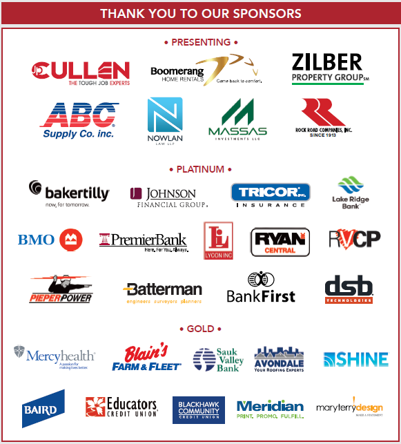 2026 Annual Dinner Sponsors
